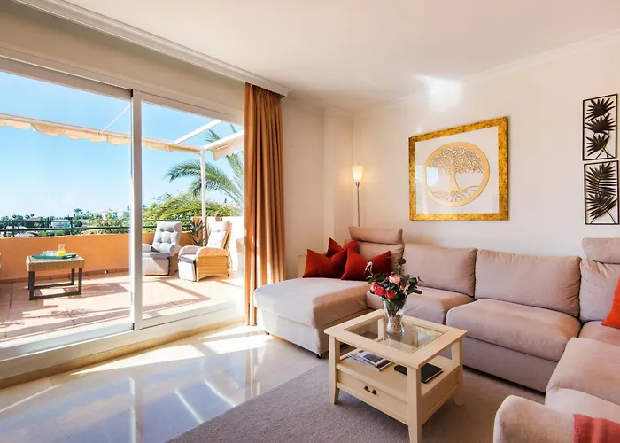 アパート Rentandhomes Penthouse Elviria Golf